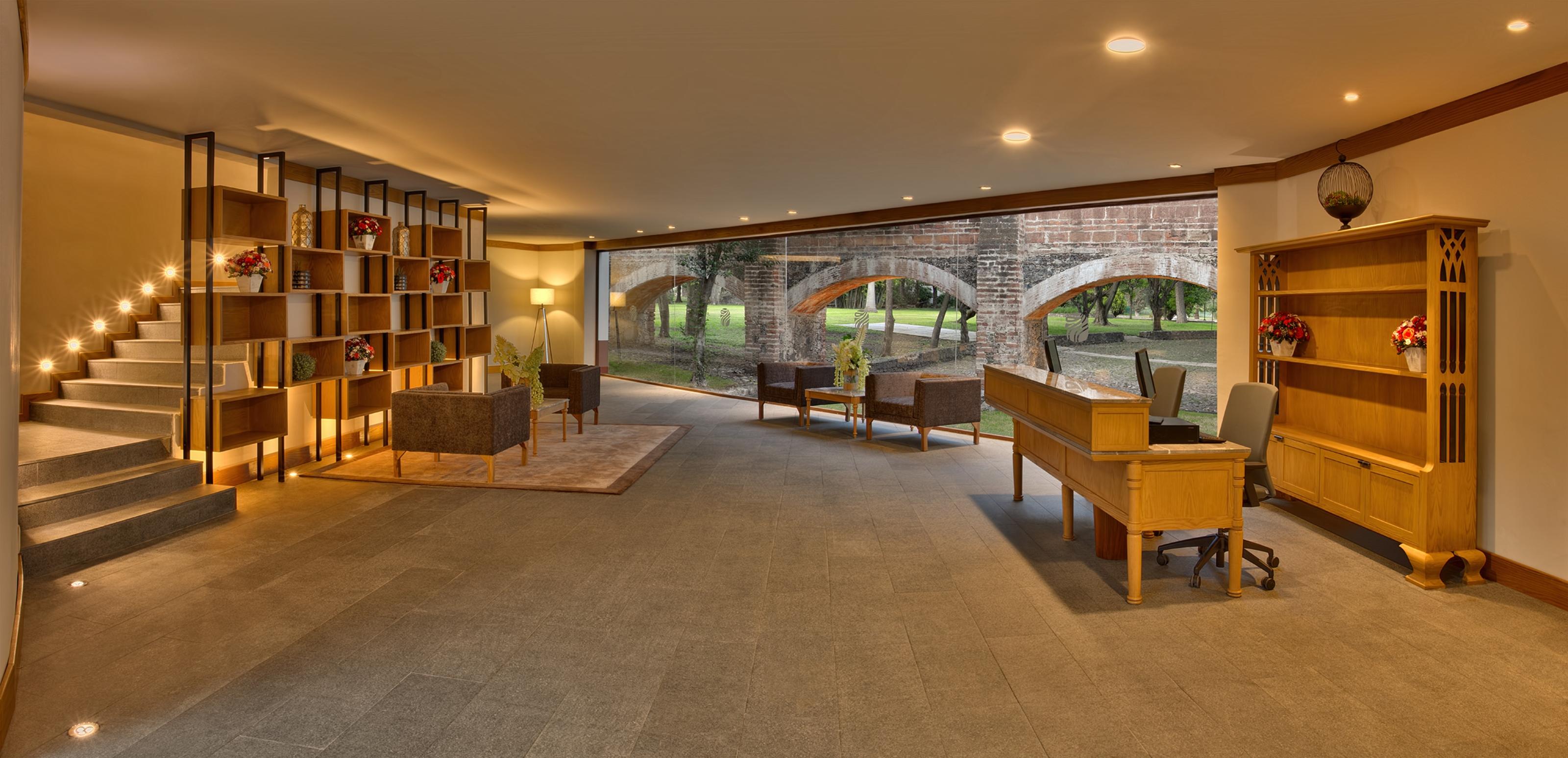 Hacienda Jurica By Brisas Querétaro Exterior foto The lobby of the hotel